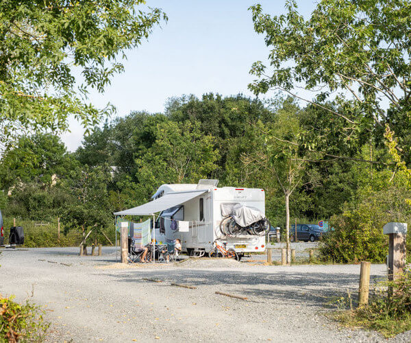 City Kamp d'Angers emplacement camping-car.